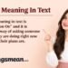 wyo meaning in text